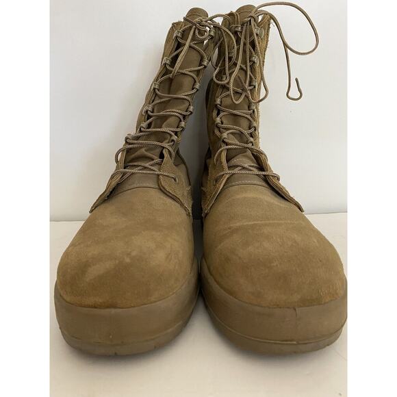 Mil-Spec Hot Weather Coyote Sz 12R McRae Boot W/Vibram Sierra Outsole-READ